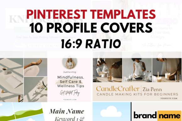 10 Pinterest Templates: Pinterest Covers to Elevate Your Profile