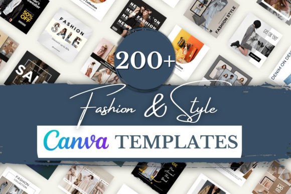 200+ Canva Fashion Style Templates: Your Design Toolkit