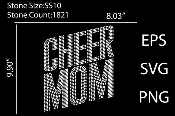 Cheer Mom Rhinestone Templates: Beyond the Glitter