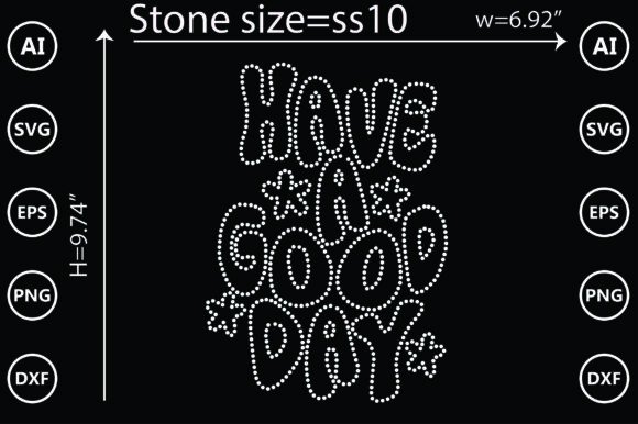 Day Rhinestone Templates: Instant Sparkle for Every Project