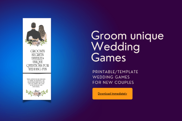 Groom's Secrets Unveiled: Canva Templates