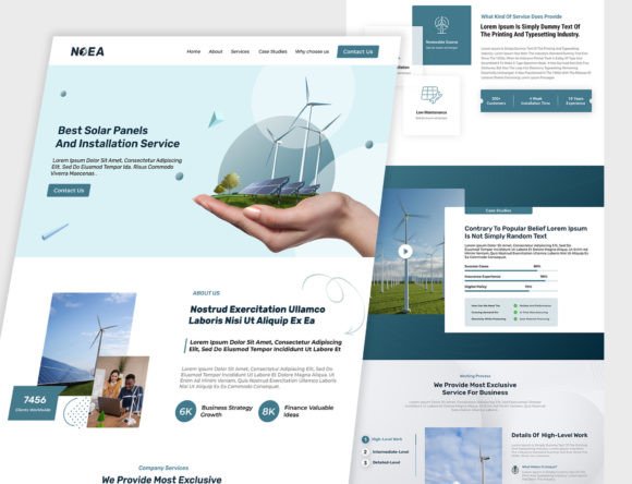 Launch Your Solar Business with These Website Templates