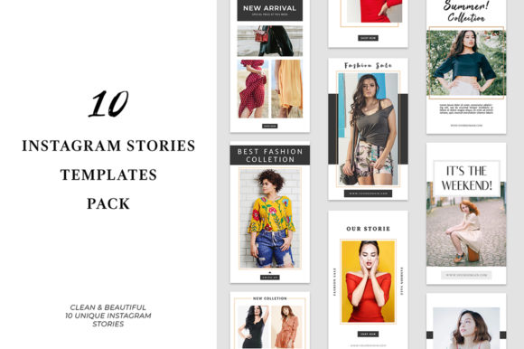 Modern Social Media Design: Instagram Stories Templates Pack