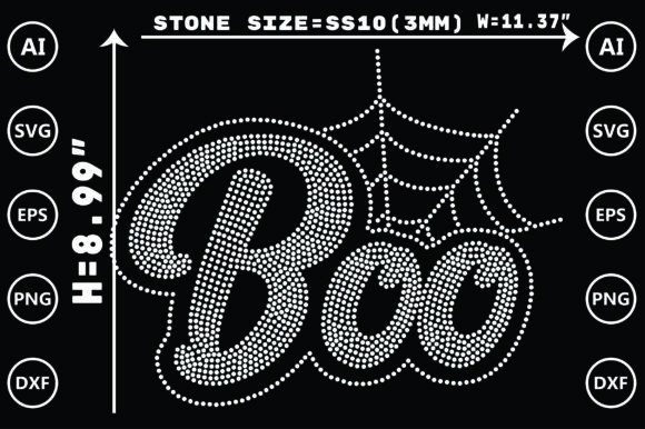 Spider Rhinestone Templates Design: A Modern Twist on a Classic Motif