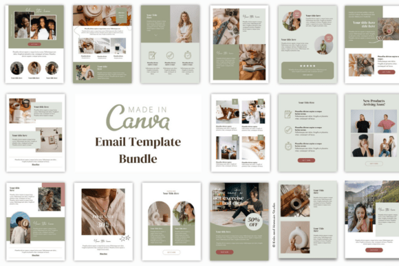 Streamline Your Strategy: Editable Email Marketing Canva Templates