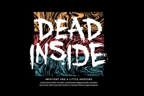 Streetwear Design Templates Dead Inside: More Than Just a Mood