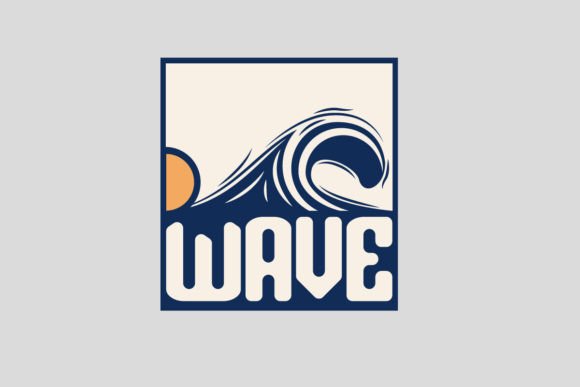 Wave Surf T-shirt Design Templates: Ride the Aesthetic Wave