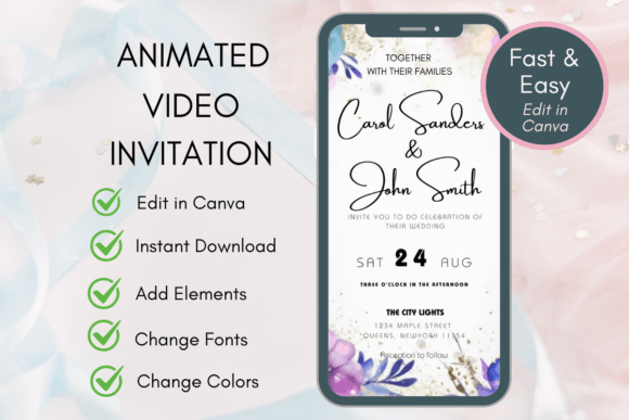 Wedding Invitation Video Templates Canva: A Modern Design Guide